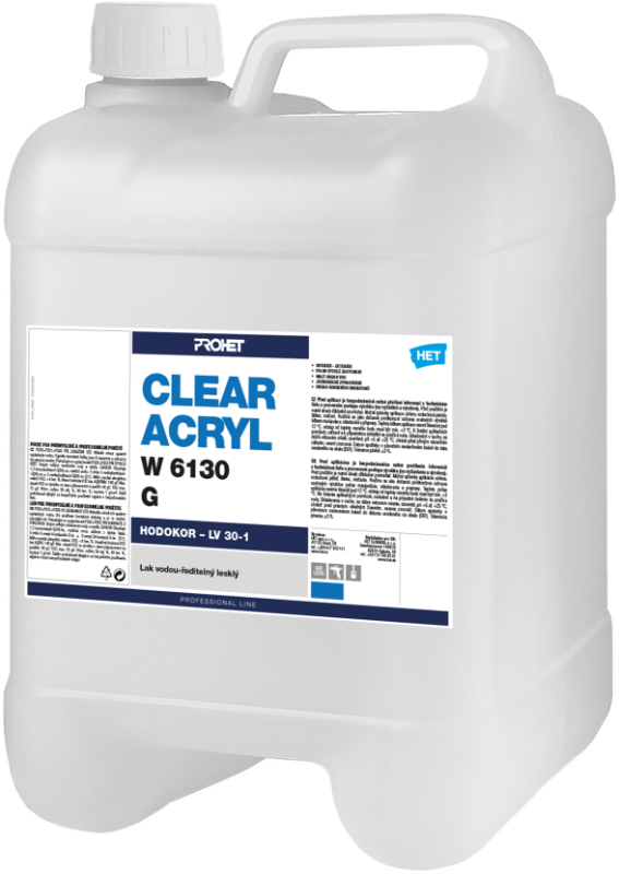 PROHET <br/>CLEAR ACRYL - W 6130 / G