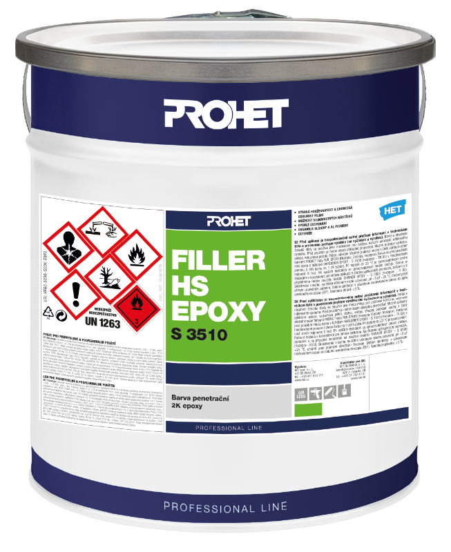 PROHET <br/>FILLER HS EPOXY - S 3510