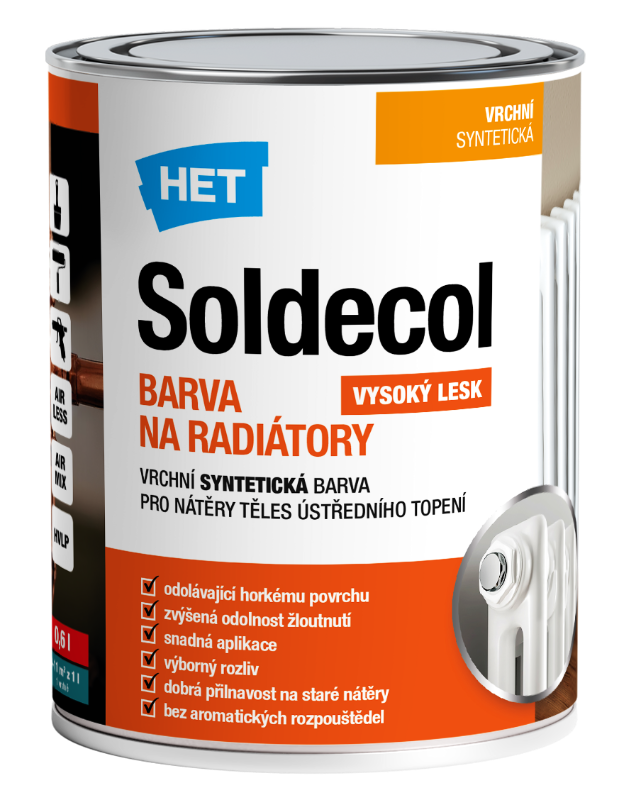 Soldecol Barva na radiátory