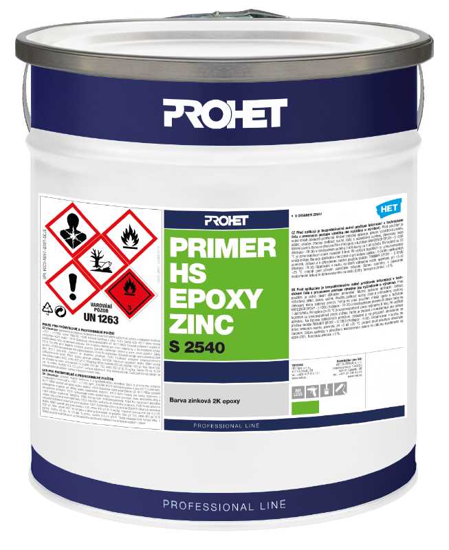 PROHET <br/>PRIMER HS EPOXY ZINC - S 2540