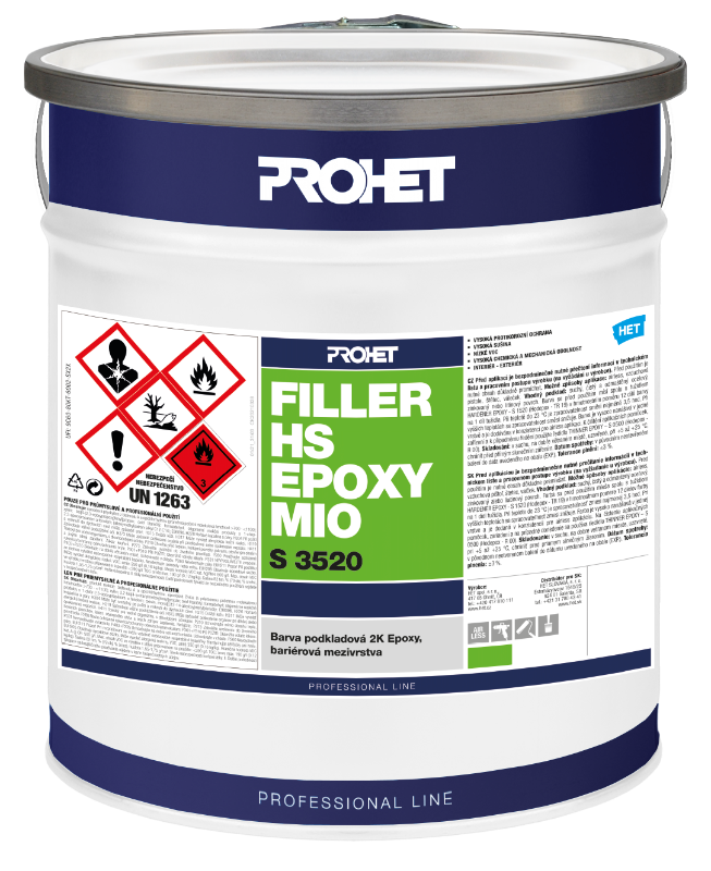 PROHET <br/>FILLER HS EPOXY MIO - S 3520